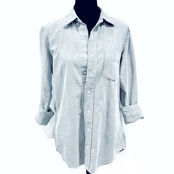 American Apparel OXFORD Button Down - Picture 1 of 2